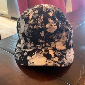 Floral Newsboy Cap in Heavy weight cotton